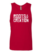 MEN’S COTTON TANK TOP: Roots of Creation Logo