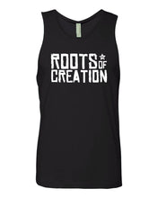MEN’S COTTON TANK TOP: Roots of Creation Logo